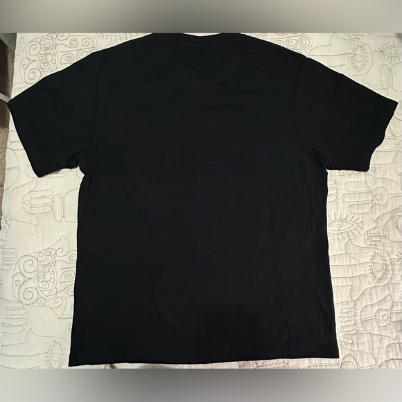 NWT The Kooples Flocked Skull Butterfly Tee Black Cotton - Picture 6 of 14